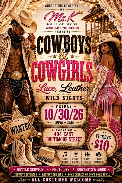 Cowboys & Cowgirls :    Lace and leather