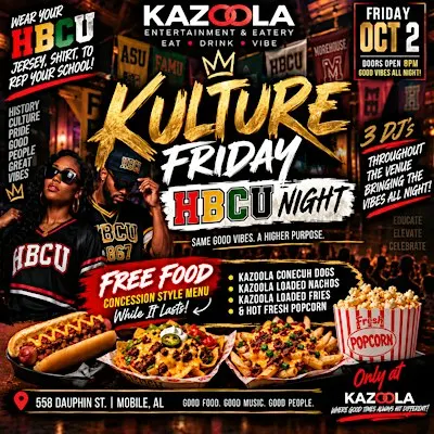 Kulture Friday: HBCU Night