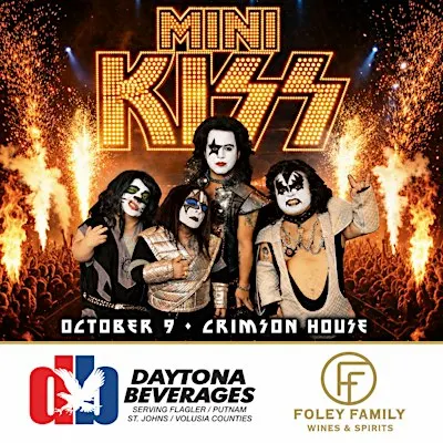 Mini Kiss...Kiss Tribute Band live at Crimson House Wine Bar
