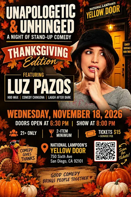 UNAPOLOGETIC & UNHINGED featuring Luz Pazos!