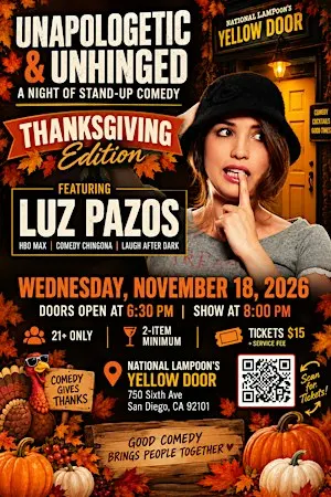 UNAPOLOGETIC & UNHINGED featuring Luz Pazos!