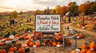 Pumpkin Patch Paint & Sip