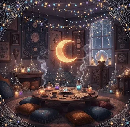 A Petite Halloween Retreat: Witch Crafting