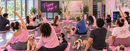 Puppy Yoga: A Very Fetch Oct. 3rd