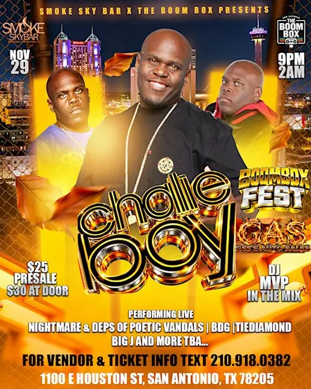 CHALIE BOY LIVE IN CONCERT