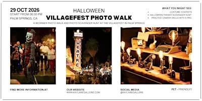 Halloween Villagefest Photo Walk - A Beginner Photo Scavenger Hunt
