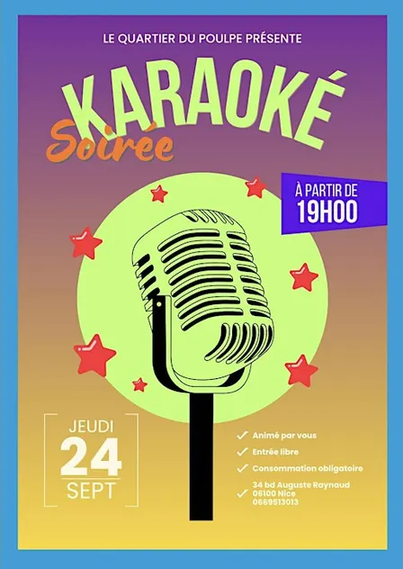 Soirée Karaoké au Quartier du Poulpe