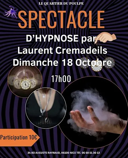 Spectacle d’Hypnose avec Laurent Cremadeils