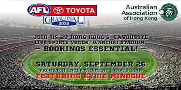 OZHK AFL Grand Final 2026 Watch Party