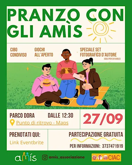 UN PRANZO CON GLI AMìS