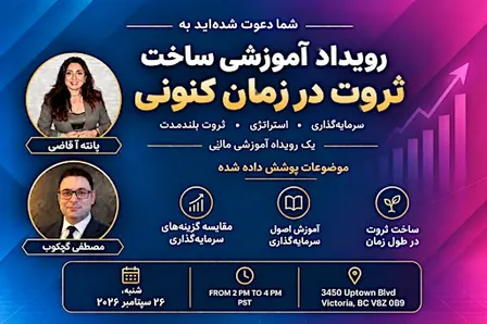 رویداد آموزش خلق ثروت در شرایط کنونی