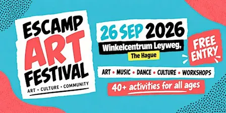 GRATIS Scamp Art Festival 2026 Winkelcentrum Leyweg