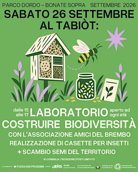 COSTRUIRE BIODIVERSITA' - con Ass. Amici del Brembo