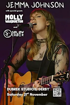 Jemma Johnson returns to Dubrek in Derby following her sell out summer date