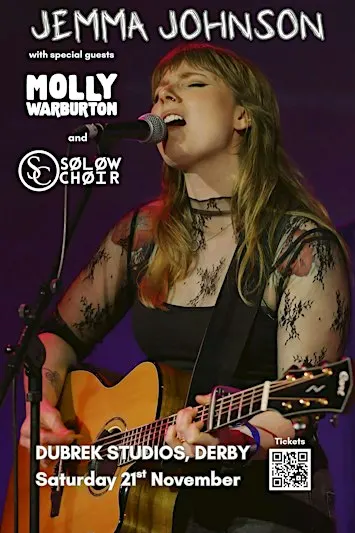 Jemma Johnson returns to Dubrek in Derby following her sell out summer date
