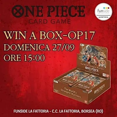 ONE PIECE WIN A BOX OP-17