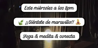 ✨ Yoga instrospectivo & meditación ☀️♥️