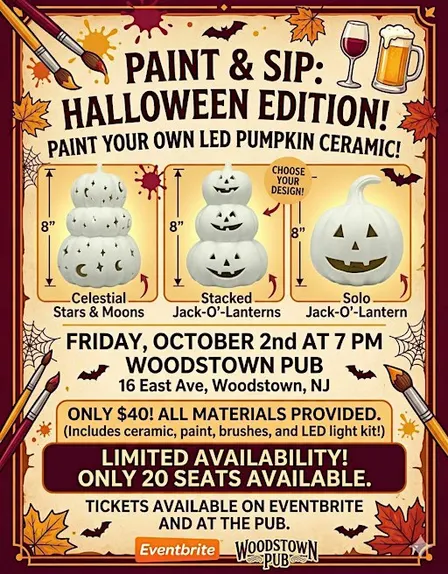 Paint and Sip 'Halloween Edition'