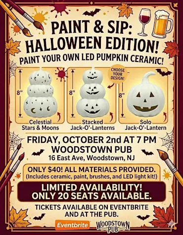 Paint and Sip 'Halloween Edition'
