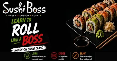 Sushi Rolling Class & Wine Experience at Spencer Farm Winery | Sushi Boss