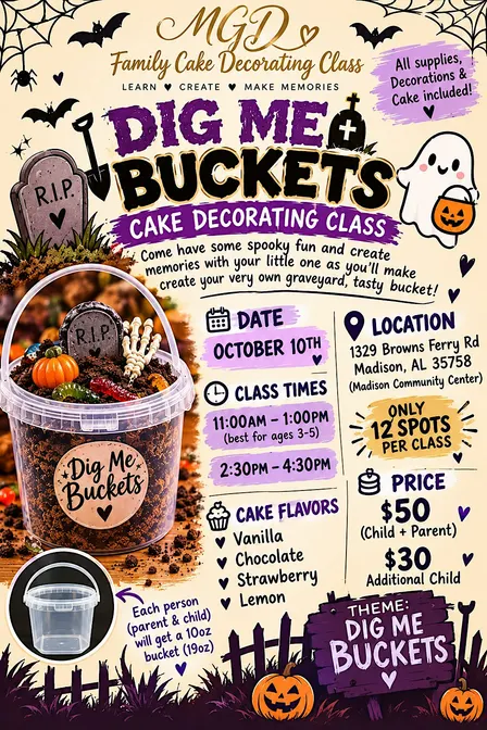 Family Cake Decorating Class