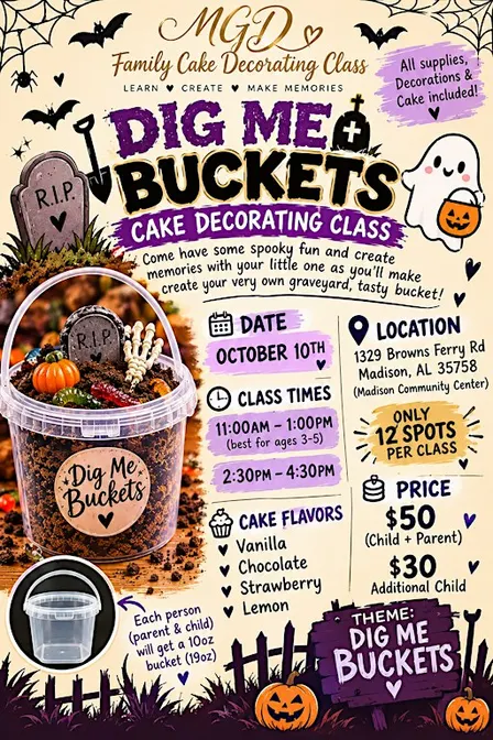 Family Cake Decorating Class