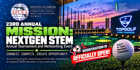 Mission: NextGen STEM | AFCEA South Florida TopGolf Tournament
