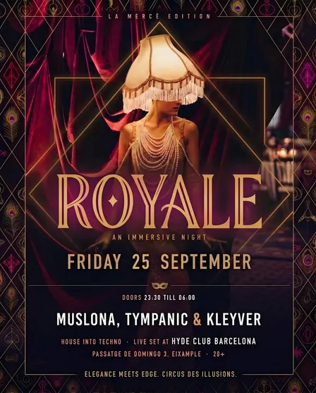 Ven y celebra La Merce @ Royale!