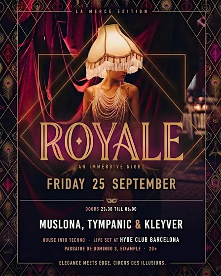 Ven y celebra La Merce @ Royale!