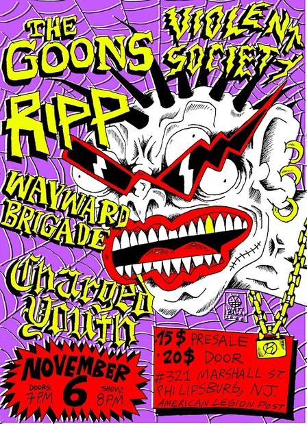THE GOONS / VIOLENT SOCIETY