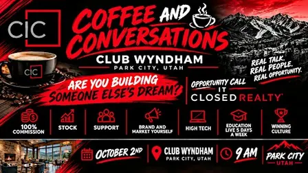 Coffee and Conversations Building Your Real Estate Dream?
