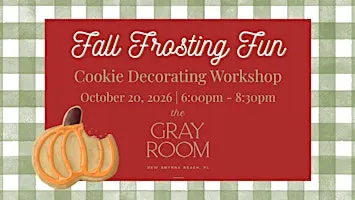 Fall Cookie Decorating Workshop