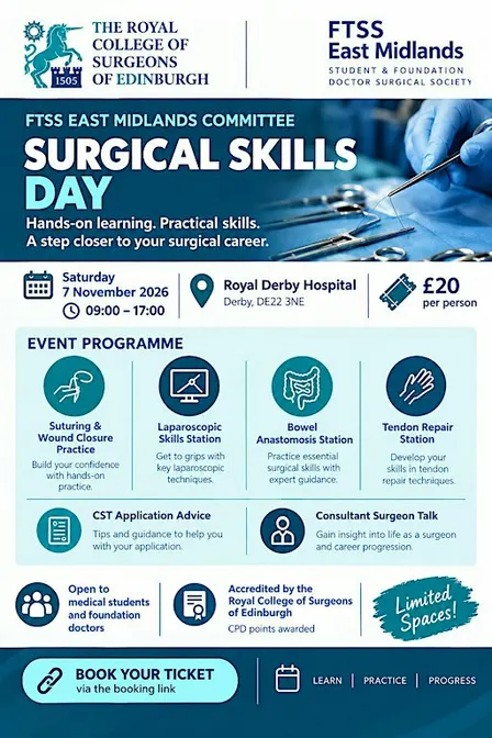 SURGICAL SKILLS DAY – FTSS East Midlands