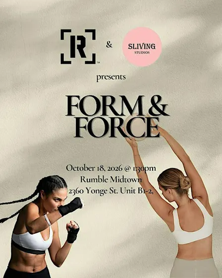RUMBLE x SLIVING: FORM & FORCE