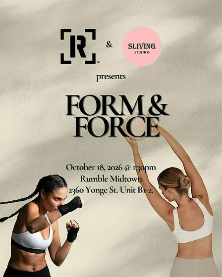 RUMBLE x SLIVING: FORM & FORCE