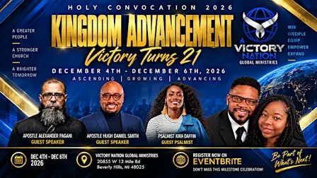 VICTORY NATION HOLY CONVOCATION