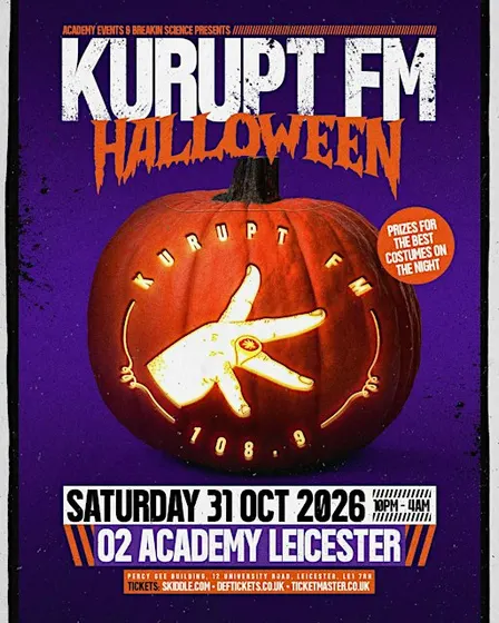 Kurupt FM Halloween | Leicester