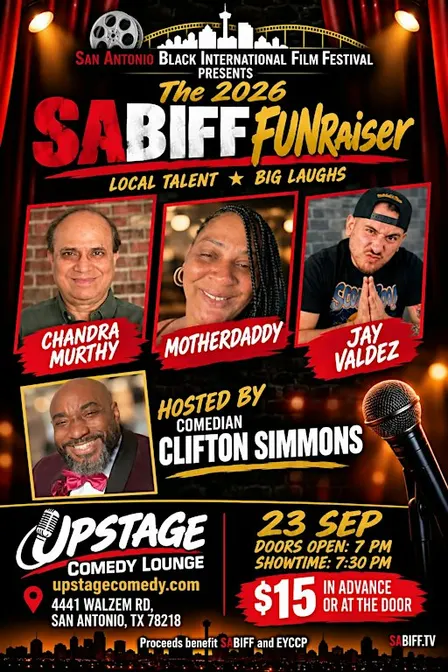 The 2026 SABIFF FUNRaiser at Upstage Comedy Lounge