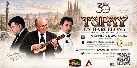 TUPAY EN BARCELONA - UNA NOCHE HISTÓRICA