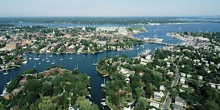 Airplane Flying Lesson Over Annapolis MD