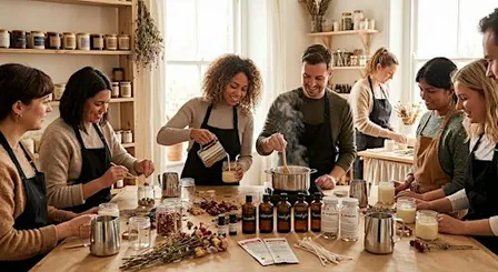 You... Candle and Crochet making workshop