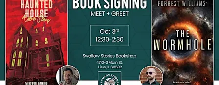Haunted House: A Love Story & The Wormhole Author Signing