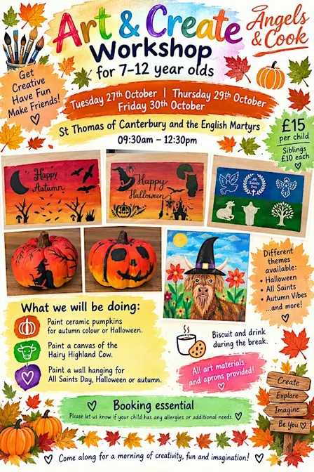 Autumn Arts & Crafts for half term for ages 7- 12 year olds
