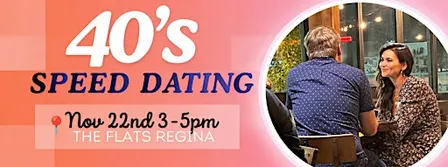 Regina Men & Women's Speed Dating: Ages 40-49