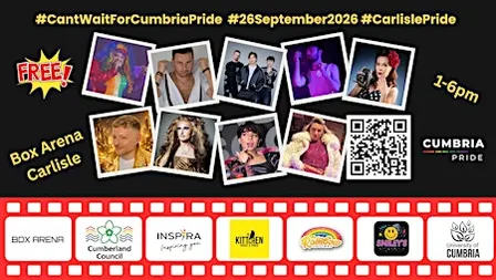 Cumbria Pride present Carlisle Pride 2026