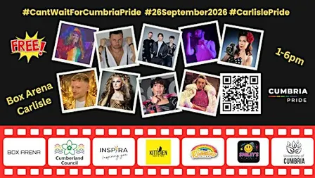 Cumbria Pride present Carlisle Pride 2026
