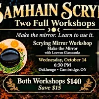 Samhain Scrying: Make the Mirror + Learn to Read It