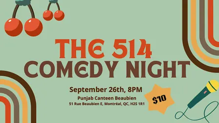 Le 514 Comedy night: A standup show