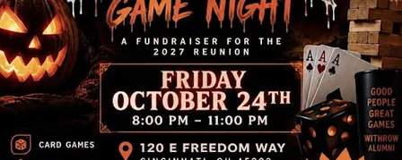 Withrow Halloween Game Night