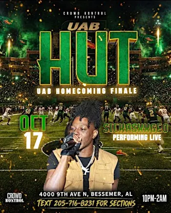 UAB homecoming finale HUT